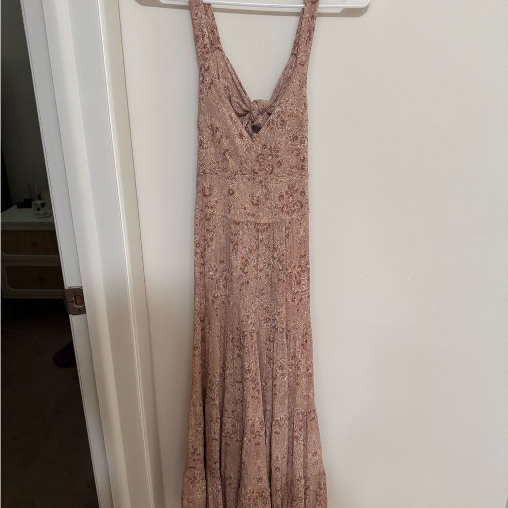 Vici Blush Floral Maxi Dress